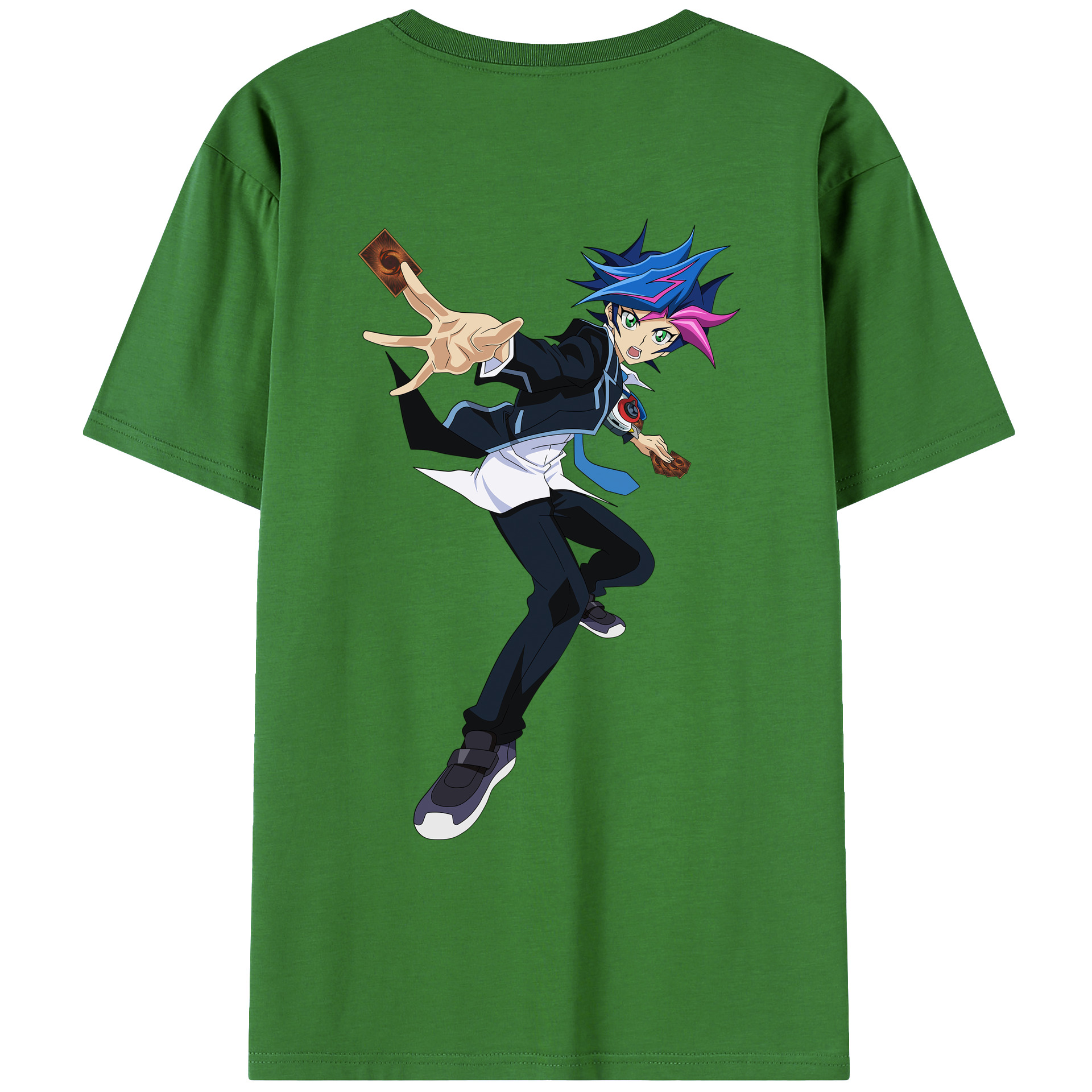（画像用） 遊☆戯☆王 Yu-Gi-Oh! レディース半袖Tシャツ(バックプリント)
